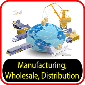 Manufacturing, Wholesale, Distribution